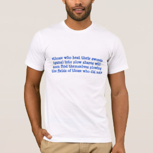 *those sharすきに剣(銃)を打つ tシャツ