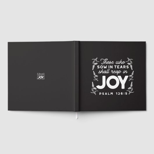 Those Who Sow in Tears Shall Reap in Joy Quotes ゲストブック (全面)