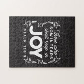 Those Who Sow in Tears Shall Reap in Joy Quotes ジグソーパズル (横)