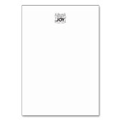 Those Who Sow in Tears Shall Reap in Joy Quotes テーブルナンバー (裏面)