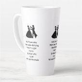 Those who were seen dancing カフェラテマグ (左アングル)