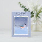 Thoted Titmouse絵画's - Bird Artオリジナル ポストカード (スタンド正面)