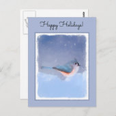 Thoted Titmouse絵画's - Bird Artオリジナル ポストカード (正面/裏面)