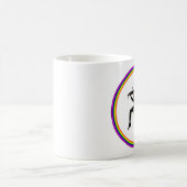 Thothの右利きのマグ コーヒーマグカップ (中央)