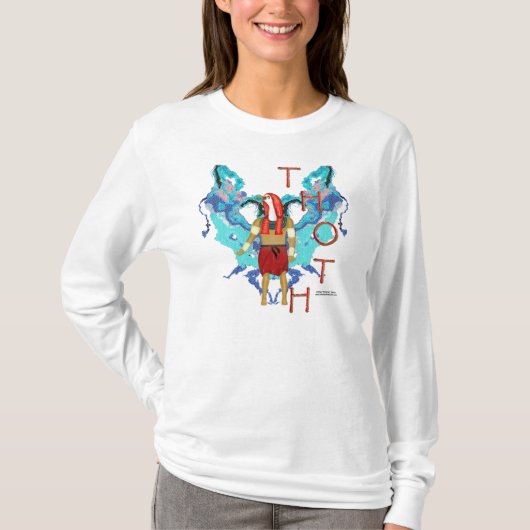 Thothの女性長袖のワイシャツ Tシャツ (正面)