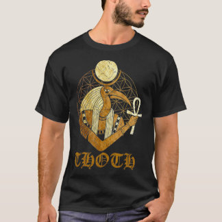 THOTH  Egyptian God Of Moon Science And believe i  Tシャツ