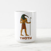Thoth - The Ancient Egyptian God of Wisdom  コーヒーマグカップ (中央)