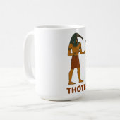 Thoth - The Ancient Egyptian God of Wisdom  コーヒーマグカップ (正面左)