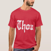 Thou HDロゴ Tシャツ (正面)