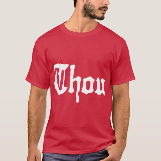 Thou HDロゴ Tシャツ (正面)