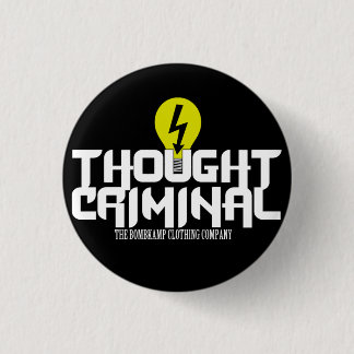 ThoughtCriminalボタン 缶バッジ
