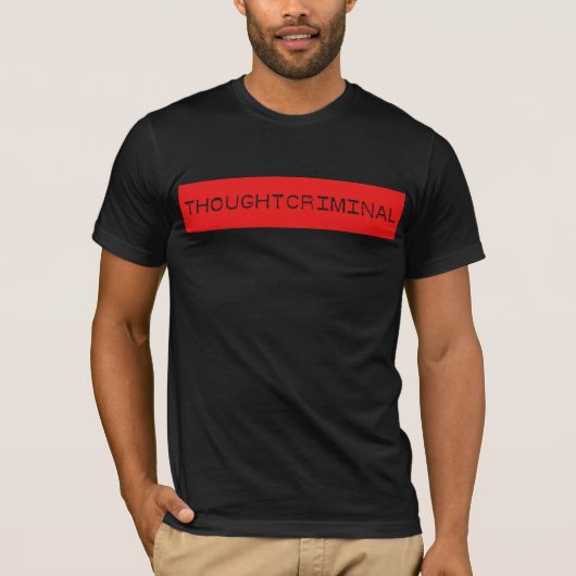 THOUGHTCRIMINAL B Tシャツ (正面)