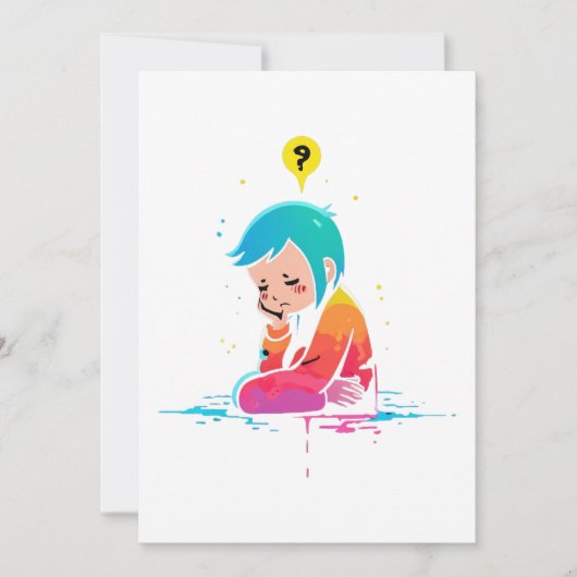 Thoughtful 招待状 (正面)