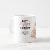 Thoughtful Birthday Gift for Bestie コーヒーマグカップ (正面左)