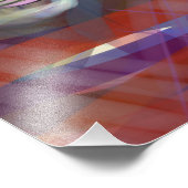 Thoughtful Color Contemporary Feminine Portrait フォトプリント (角)