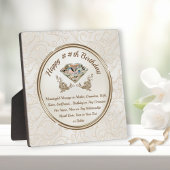 Thoughtful Personalized for Her, Custom Birthday フォトプラーク