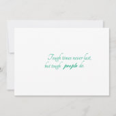 Thoughtful Sympathy Envelope for Grieving Friend サンキューカード (正面)