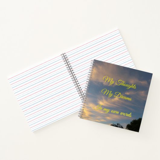 Thoughts and Dreams Journal ノートブック (内部)