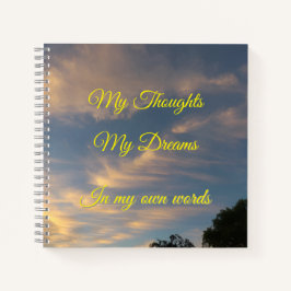 Thoughts and Dreams Journal ノートブック