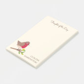 Thoughts of the Dayハンドロビン図解入りの、写真付きの春 ポストイット (アングル)