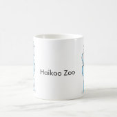 Thoughtul及び空腹なバニーのマグ コーヒーマグカップ (中央)