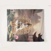 Thousand-Hand Guanyin Chinese Landscape Tapestry タペストリー (正面(横))