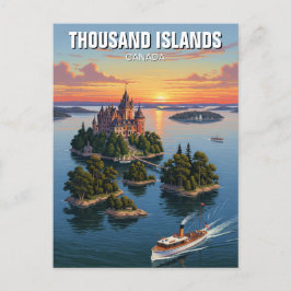 Thousand Islands Ontario Canada ポストカード