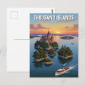 Thousand Islands Ontario Canada ポストカード (正面/裏面)