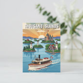 Thousand Islands Ontario Canada ポストカード (スタンド正面)