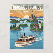 Thousand Islands Ontario Canada ポストカード (正面)