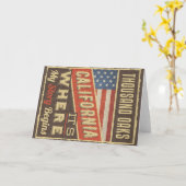 Thousand Oaks California カード (黄色い花)