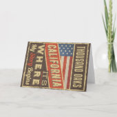 Thousand Oaks California カード (正面)