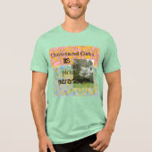 Thousand Oaks is my picnic paradise,abstract art a トライブレンドＴシャツ (正面)