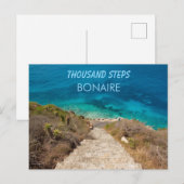 Thousand steps bonaire ポストカード (正面/裏面)