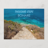 Thousand steps bonaire ポストカード (正面)