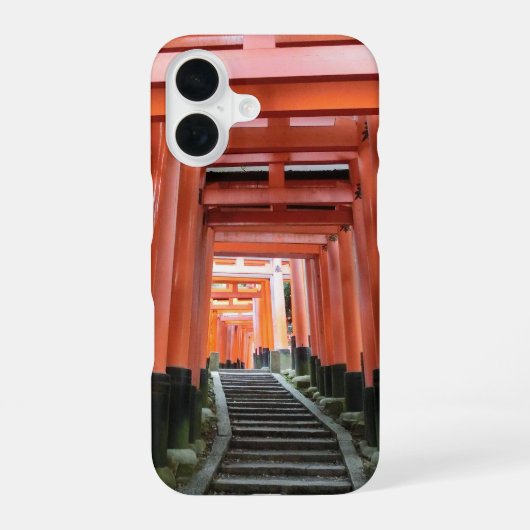 Thousand Torii Gates iPhone 16ケース (裏面)