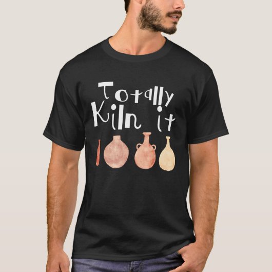 Thously Kiln It Pottery Lover Ceramic Artist for m Tシャツ (正面)