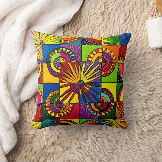 THP - 0162 - Throw Pillow クッション (ブランケット)