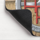 THPRのロゴのマウスパッド マウスパッド (コーナー)