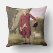 Thrale、c.1770-80 (キャンバスの油)氏 クッション (裏面)