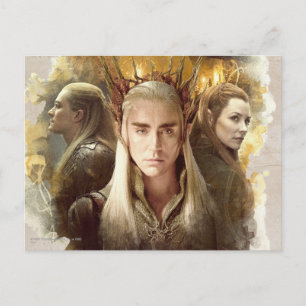 Thranduil、LEGOLAS GREENLEAF™、およびTAURIEL™グラフィック ポストカード