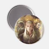 Thranduil、LEGOLAS GREENLEAF™、およびTAURIEL™グラフィック マグネット (正面/裏面)