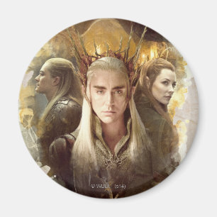 Thranduil、LEGOLAS GREENLEAF™、およびTAURIEL™グラフィック マグネット