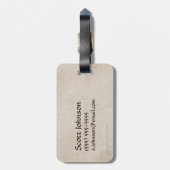 Thranduil、LEGOLAS GREENLEAF™、およびTAURIEL™グラフィック ラゲッジタグ (裏面縦)