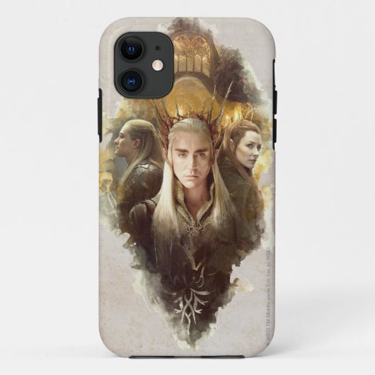 Thranduil、LEGOLAS GREENLEAF™、およびTAURIEL™グラフィック Case-Mate iPhoneケース (裏面)