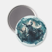 Thranduil、TAURIEL™、およびLEGOLAS GREENLEAF™グラフィック マグネット (正面/裏面)