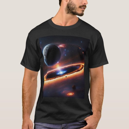 「ThreadCraft:プレミアムT-Shでスタイルを高める Tシャツ (正面)