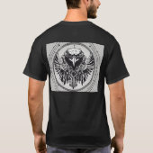 「ThreadCraft:プレミアムT-Shでスタイルを高める Tシャツ (裏面)