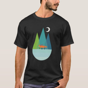 Threadless アンディ・ウェストフェイス ひとり歩き グラフィック tシャツ