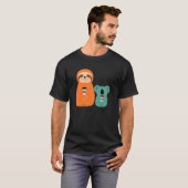 Threadless アンディ・ウェストフェイス コーヒーバディ グラフィック tシャツ (正面フル)